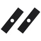 Qty 2: 8" x 2" x 0.125" x 1" Edger Blade  Fits Stihl Replaces 4133 713 4101