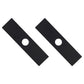 Qty 2: 8" x 2" x 0.125" x 1" Edger Blade  Fits Shindaiwa Replaces 69601552631