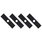 Qty 4: 8" x 2" x 0.125" x 1" Edger Blade  Fits Green Machine Replaces 237001