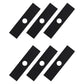 Qty 6: 8" x 2" x 0.125" x 1" Edger Blade  Fits Stihl Replaces 4133 713 4101
