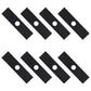 Qty 8: Edger Blades  Fits Stihl Replaces 4133 713 4101