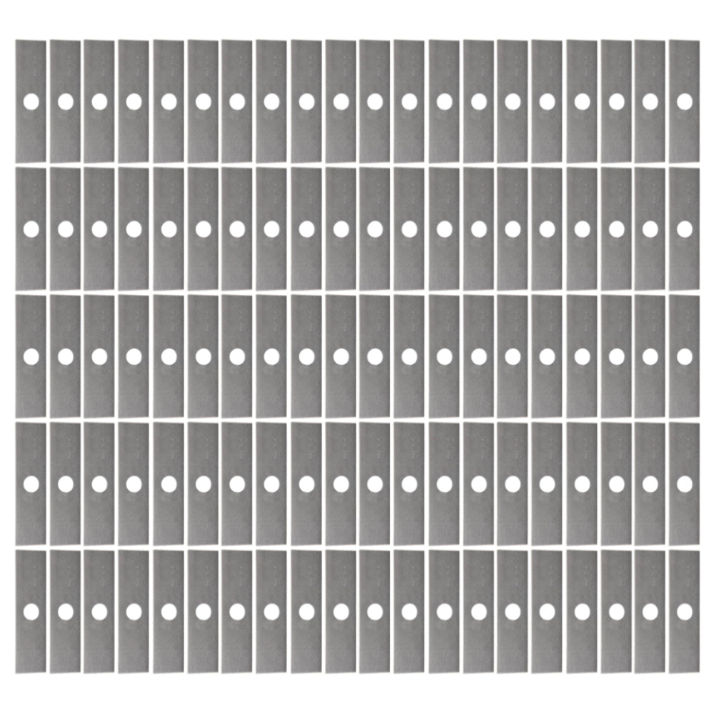 Qty 100: Edger Blade Fits Red Max Replaces 6367-15110-NotHeatTreated