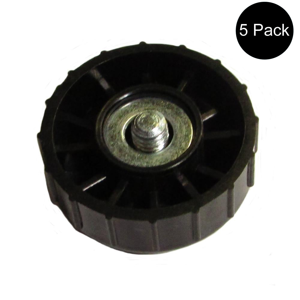 Qty 5: Solid Trimmer Head Bump Knob Fits AYP Replaces 101677X