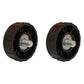 Qty 2: Solid Trimmer Head Bump Knob Fits Ryobi Replaces 153066R