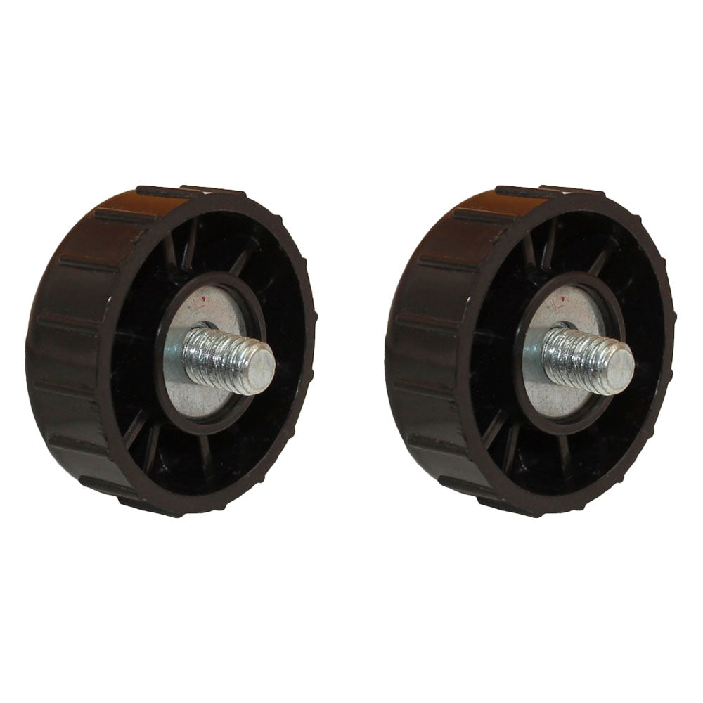 Qty 2: Solid Trimmer Head Bump Knob Fits Oregon Replaces 55-803
