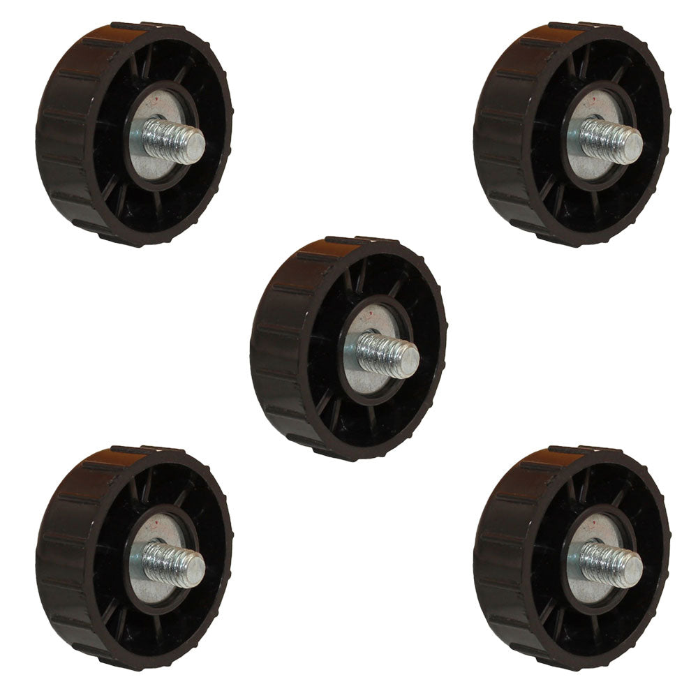 Qty 5: Solid Trimmer Head Bump Knob Fits Oregon Replaces 55-803