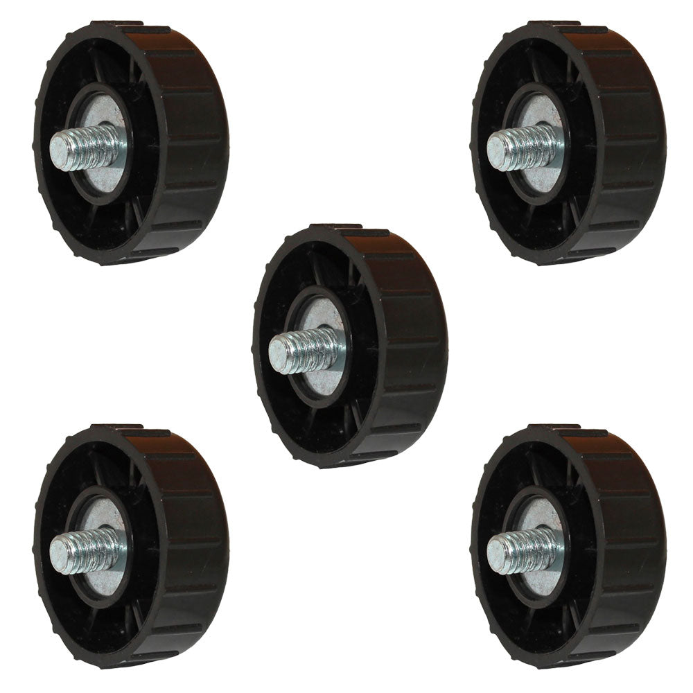 Qty 5: Solid Trimmer Head Bump Knob Fits Ryobi Replaces 153066R