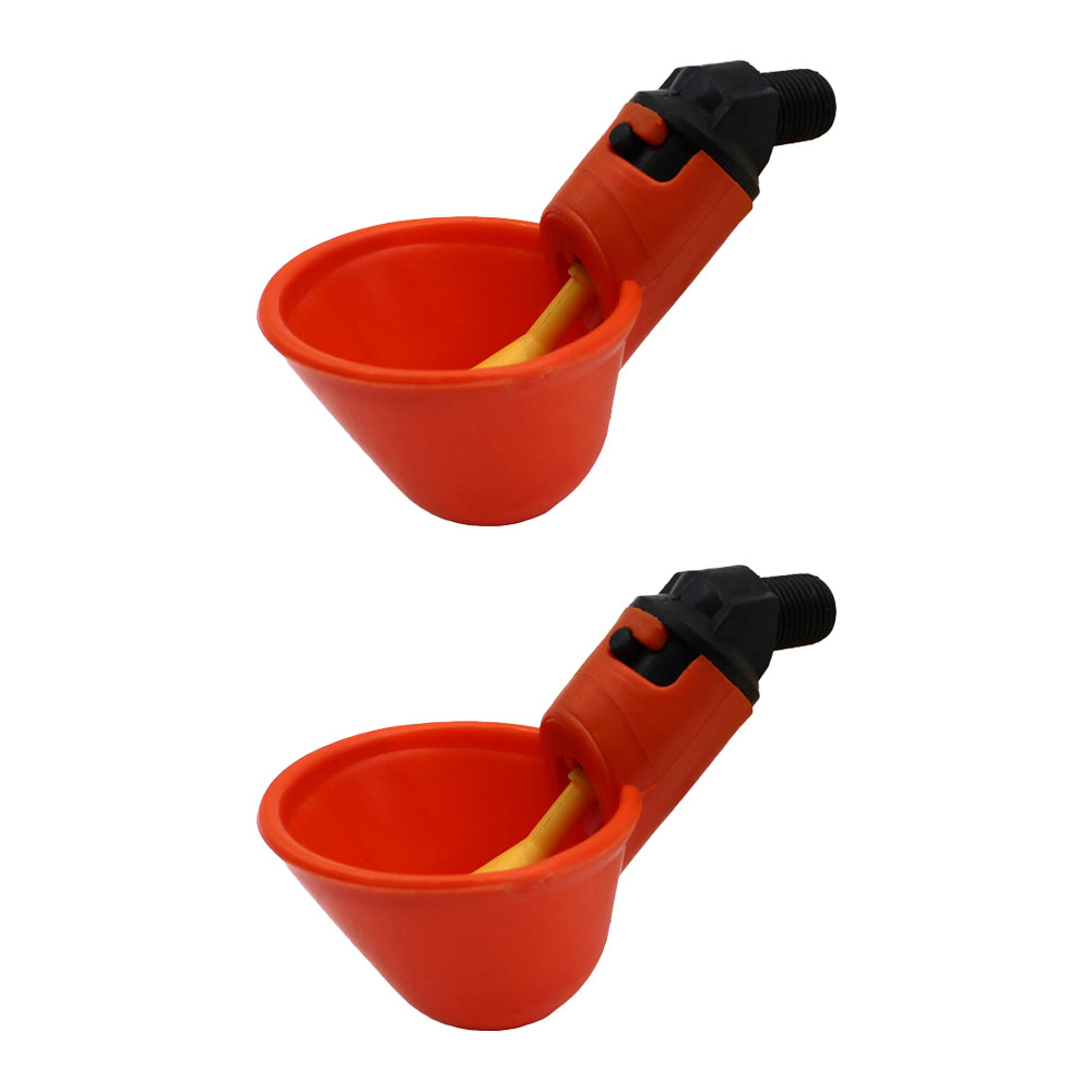 AUTOWTRDRNKRCUP Qty 2: Automatic Water Drinker Cup Fits Universal Products