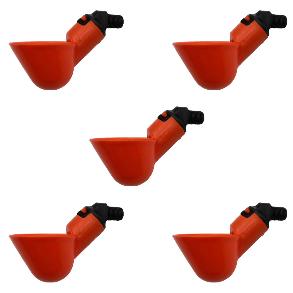 AUTOWTRDRNKRCUP Qty 5: Automatic Water Drinker Cup Fits Universal Products