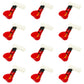 Twelve (12) Automatic Waterer Drinker Cups Clear Plastic Tee Chicken Poultry