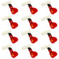 Twelve (12) Automatic Waterer Drinker Cups Clear Plastic Tee Chicken Poultry