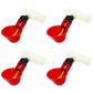 Four (4) Poultry Water Drinking Cups Pipe Fitting Chicken Automatic Drinkers