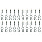 Twenty New Heavy Duty S/J Hooks For Securing Cargo Truck Tarps Canvas Covers