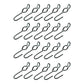 Qty 20: SJ Hook Fits Universal Products Replaces RRH-100