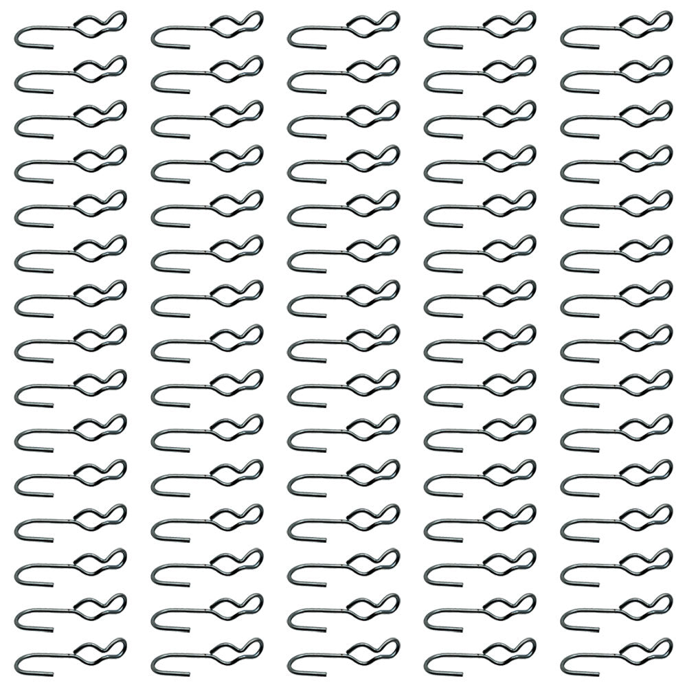 75 New SJ Hooks for Rubber Rope Shock Cord Bungee Cord Tarp Strap Tie Down Hook