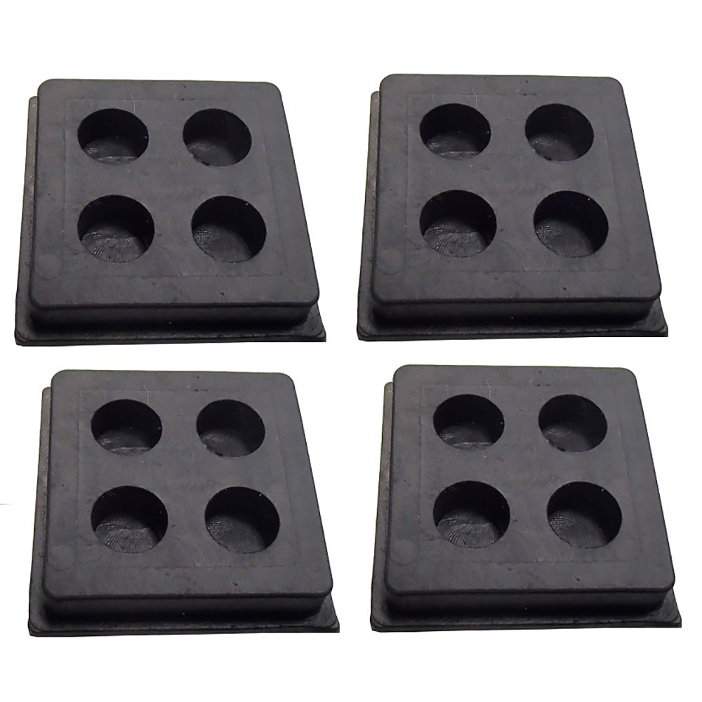 BLACKPAD2X2X3/4 Qty 4: Anti-Vibration Pad (2x2x3/4)
 Fits Universal Products