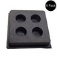 Set of (9) 2" x 2" x 3/4" Anti Vibration Heavy Duty All Rubber Isolation Pads