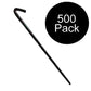 (500) 10" Steel Anchoring Stakes w/ 1" Hook For Tents-Canopies-Tarps & More!