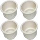 Four Plastic 3 5/8 White Cup Holder Boat Boston Whaler Aquasport Searay Pro Line