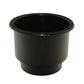 JUMBOPLSTCCUPHOLDER-BLK Black Plastic Cup Holder (Jumbo) Fits Universal Products