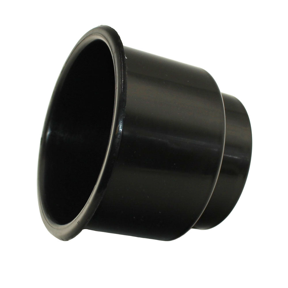 Single Black Plastic Cup Holder Large Size Jumbo Truck RV Boat Car Inserts