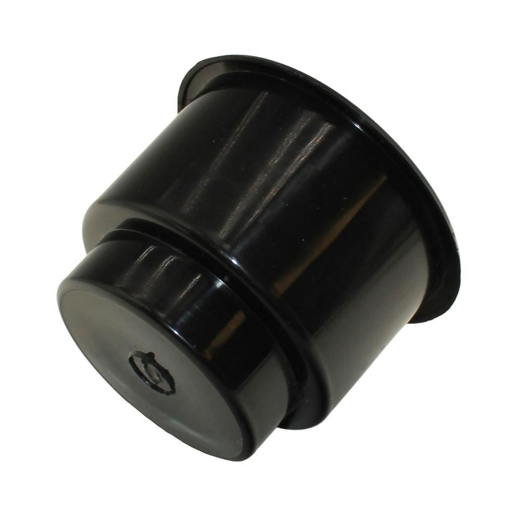 Plastic Black Cup Holder Boat RV Sofa Furniture Counsel or Poker Table