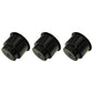 (3 Pack) Large Jumbo Cup Holders Black Plastic Boat RV Car Truck Insert