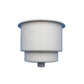 Plastic Two-Tiered (White) Cup-Holder w/ a Drain Hole For Boats RVs Campers Pool