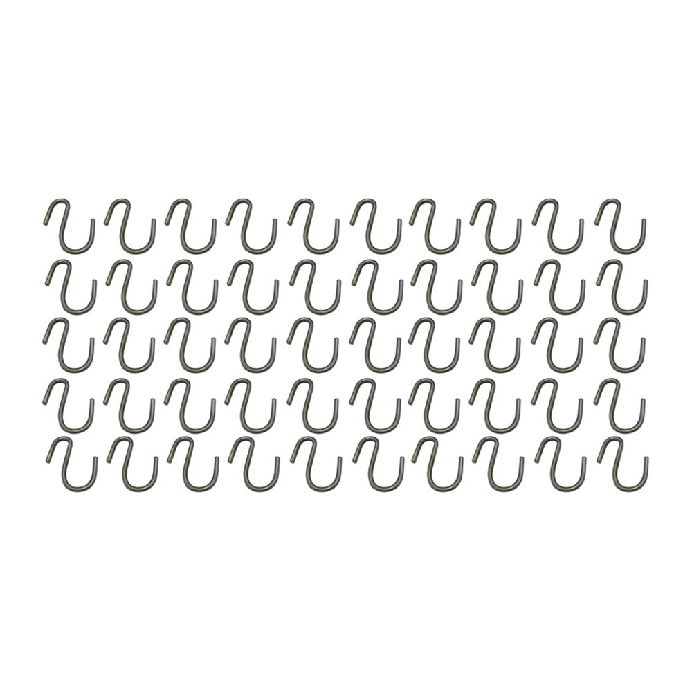 Qty 50: S-Hook Fits Universal Products Replaces 75 TSHK