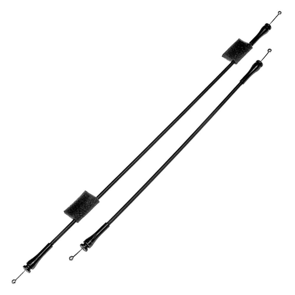 Aftermarket New Hinged Door Handle Cables Inside Interior Pair Set for 92-12 Fits Ford E150 E250 E350