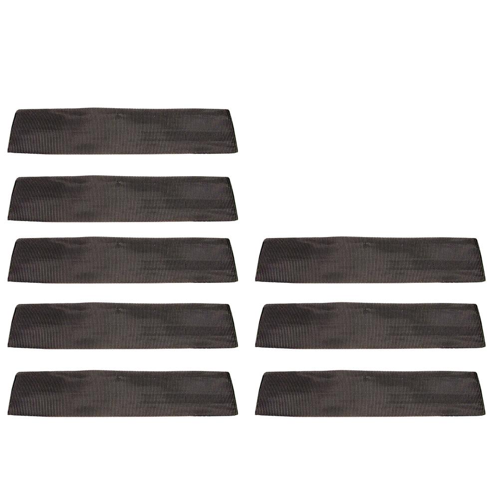 8x Sliding Sleeves 2" x 12" Hydraulic Hose Tubing 2" Strap Protector Cover