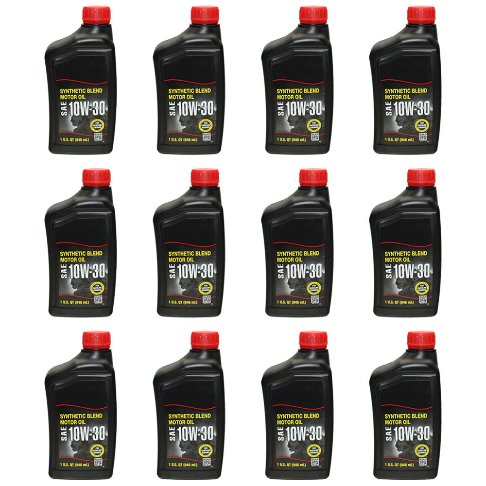 Qty 12: Engine Oil Quart Fits Yard Machine Replaces 215308