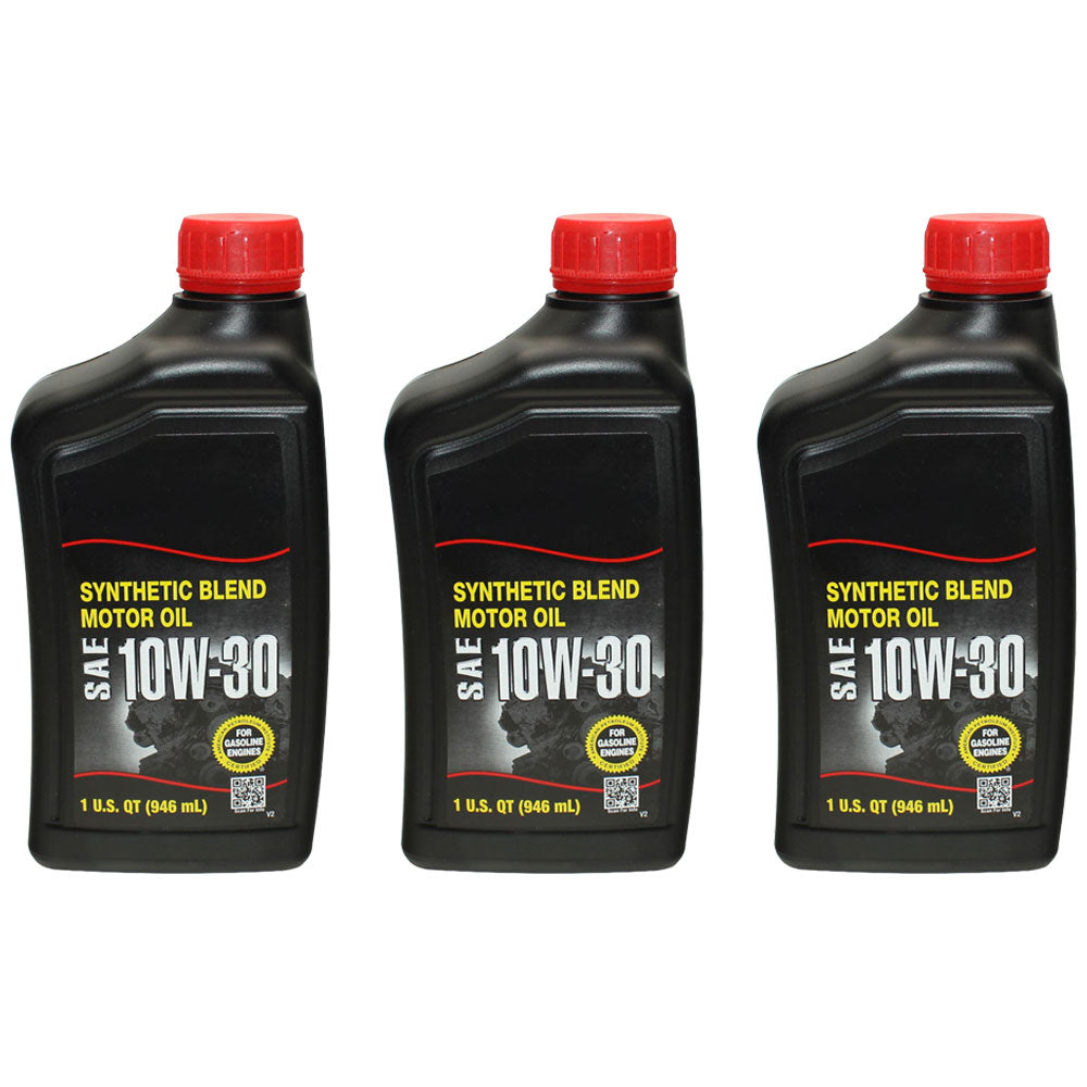 Qty 3: Engine Oil Quart 
 Fits Craftsman Replaces 215308