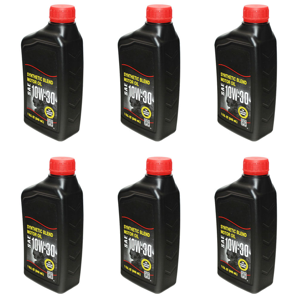 Qty 6: Engine Oil Quart  Fits Kawasaki Replaces 99969-6081
