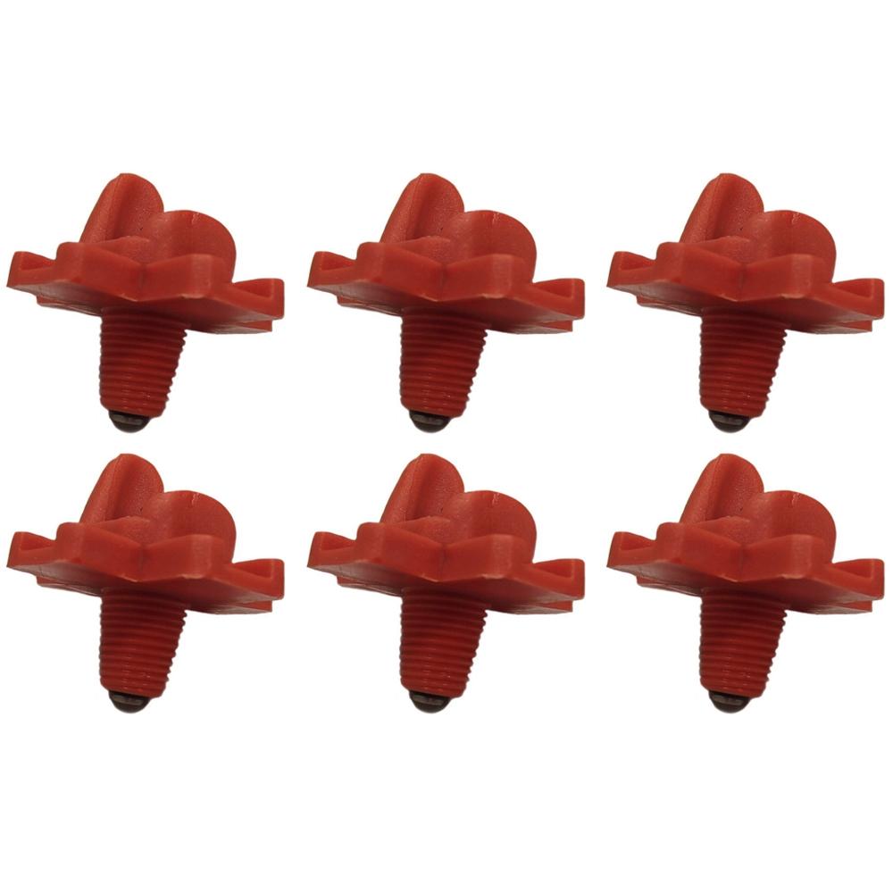 N/A Qty 6: Horizontal Mount Chicken Waterer
 Fits Universal Products
