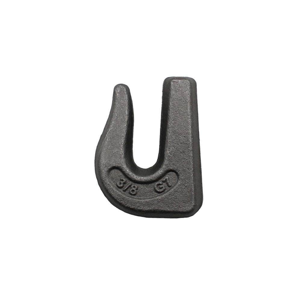 Weld On Grab Chain Hook 3/8" G70 6,600 WLL Bucket Trailer Rigging 0900104