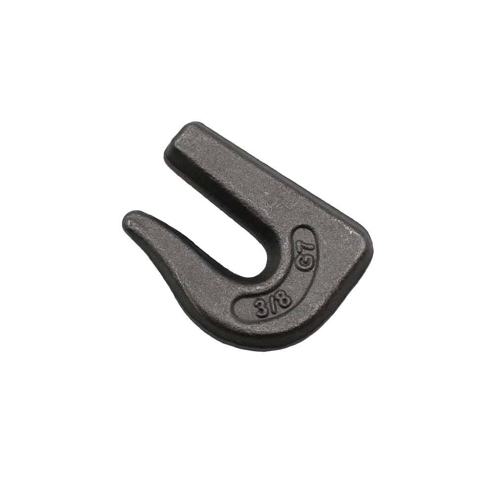 Weld On Grab Chain Hook 3/8" G70 6,600 WLL Bucket Trailer Rigging 0900104