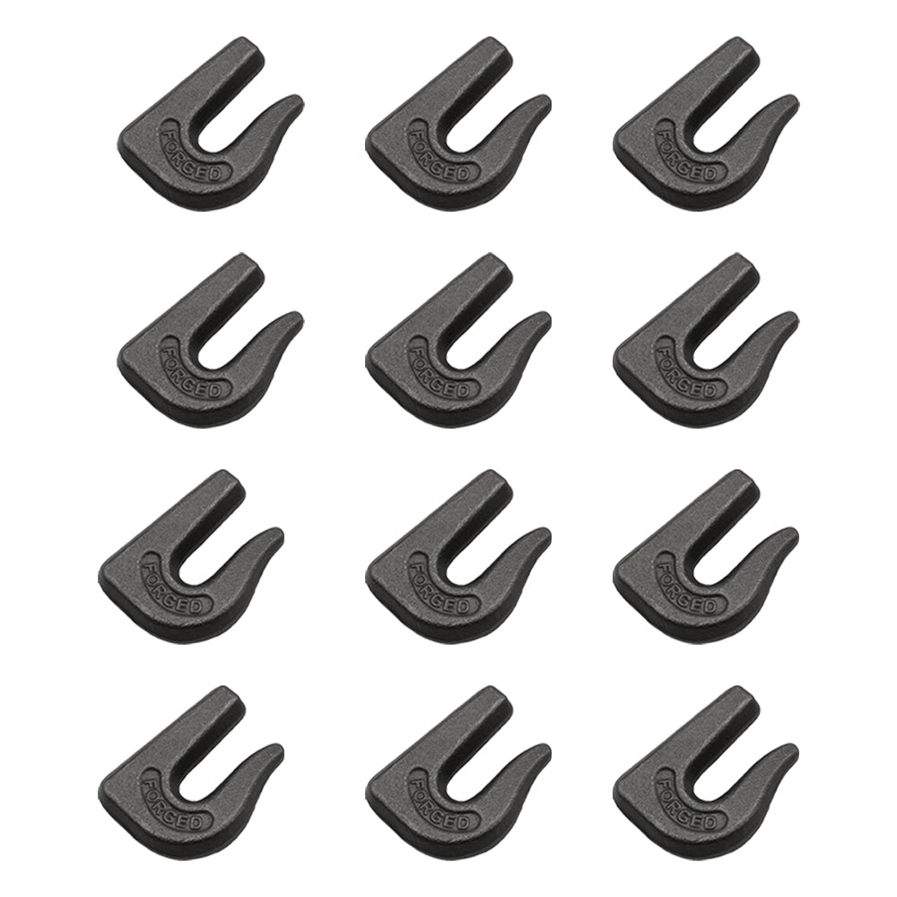 Qty 12: Weld On Grab Chain Hook Fits Universal Products Replaces 0900104