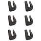 6 G70 Bucket Flatbed Trailer Wrecker Weld On Tow Tie Down 3/8" Chain Grab Hooks