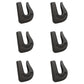 6 G70 3/8" Weld On Chain Grab Hooks Loader Bucket Flatbed Trailer Tow Tie Down