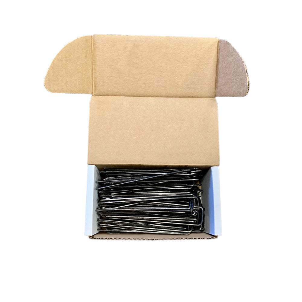Anchor Pins - 100 Pack- Landscape Staples Sod Staples Garden Stakes