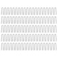 100 6-Inch Landscape Staples for Ground Cover Weed Barrier Irrigation Tubing