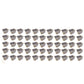 (Pack of 50) Gray Cage Cups hold 1 Pint / 16 fl oz to Hang Feed & Water for Pets