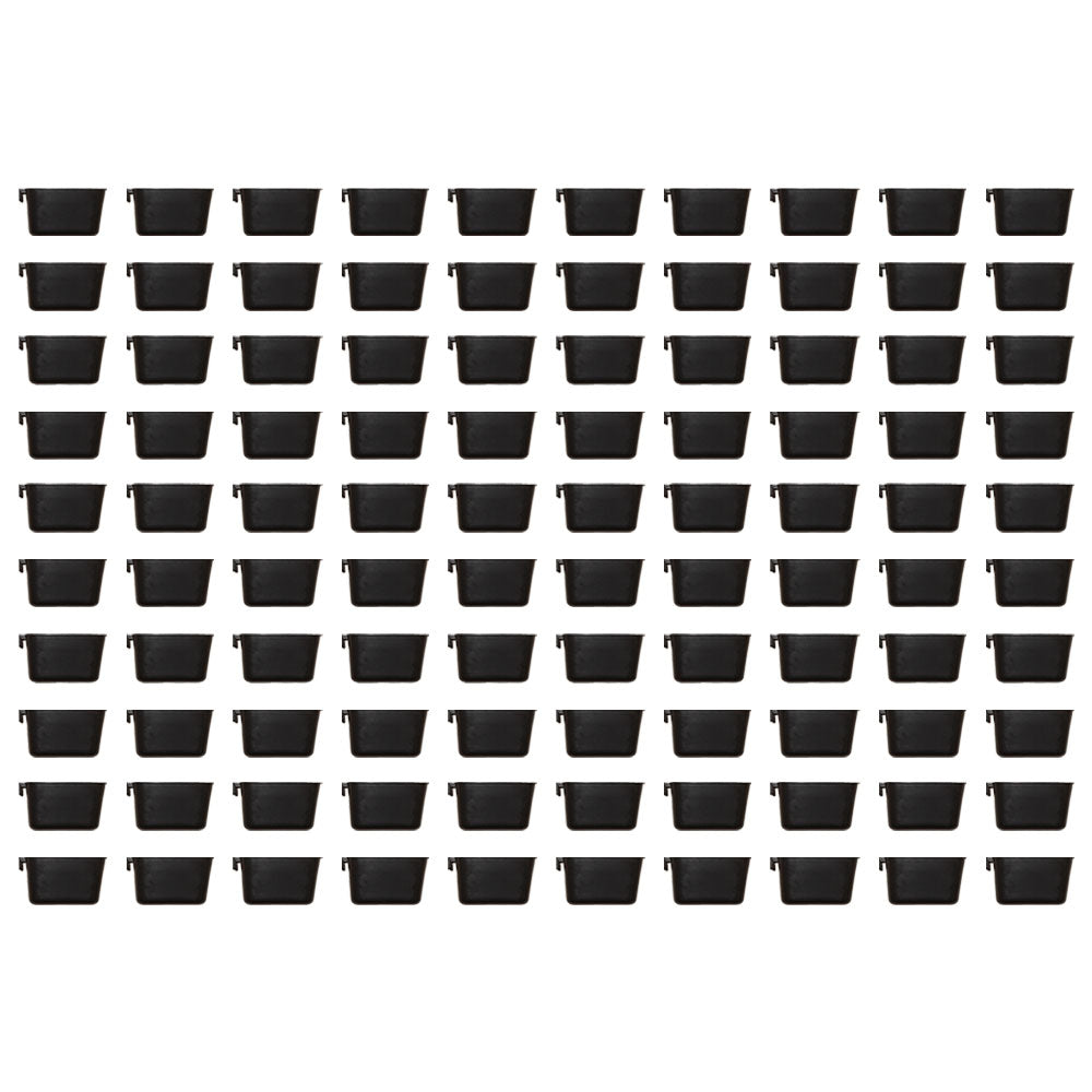Small Cage Cup/1 1/2 cups/Chicken Feed and water cup/blk100 pcs