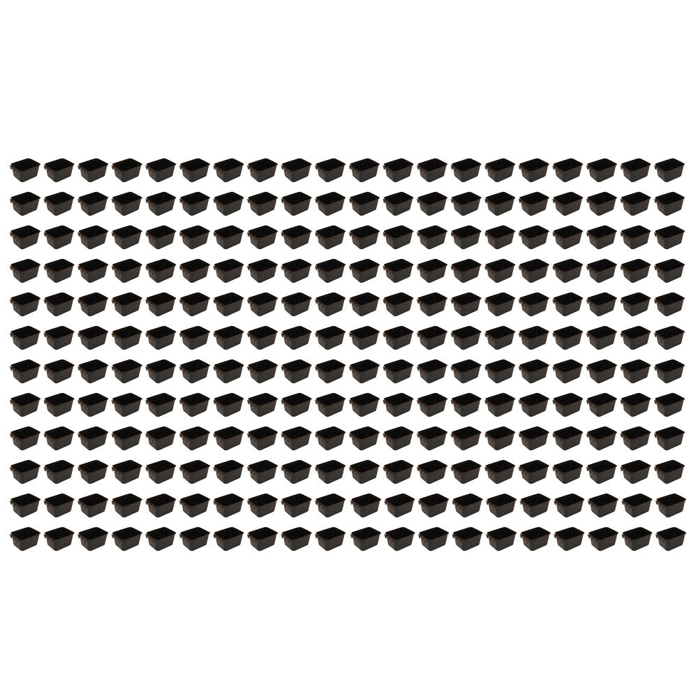 Bulk Cage Cups 240-Pk Black 1 Pint/16 fl oz Hanging Feed & Water Cups Chicken