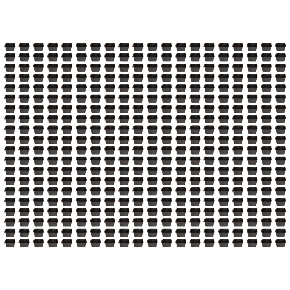 Cage Cups 400-pk Black 1 Pint/16 fl oz Hanging Feed & Water Cups Chicken Poultry