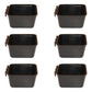 (6-Pack) 1 Pint/ 16 Fl Oz Hanging Feed and Water Cage Cup For Poultry Waterfowl