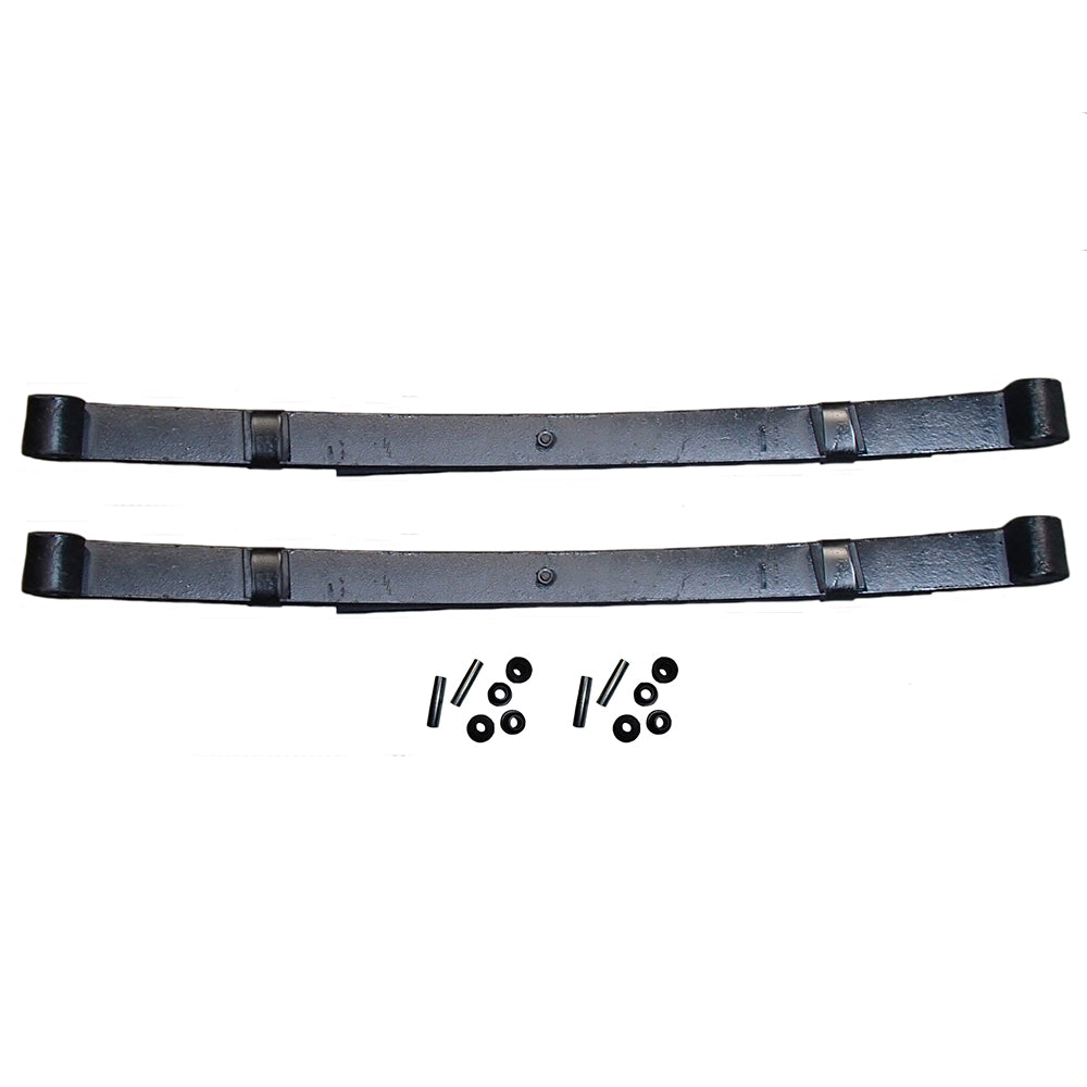 Heavy Duty Golf Cart Leaf Spring Set w/ Bushings Fits Club Car Replaces 014675