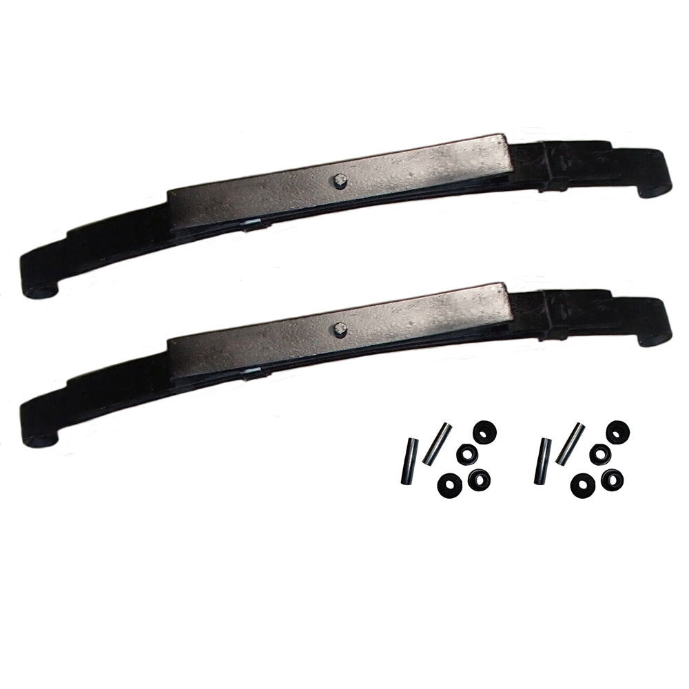 Heavy Duty Golf Cart Leaf Spring Set w/ Bushings Fits Club Car Replaces 014675