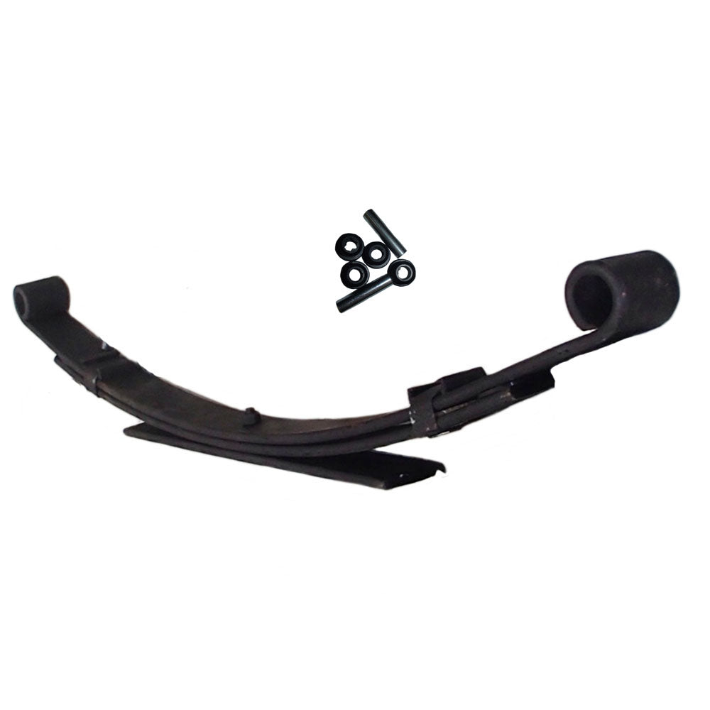 One New Heavy Duty Golf Cart Leaf Spring W/ Bushings